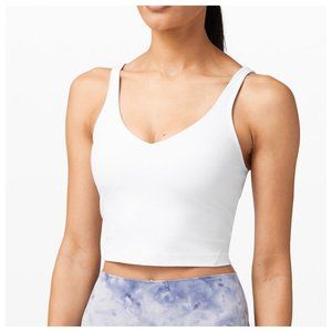 Lululemon Align Tank Top Cropped White Size 4